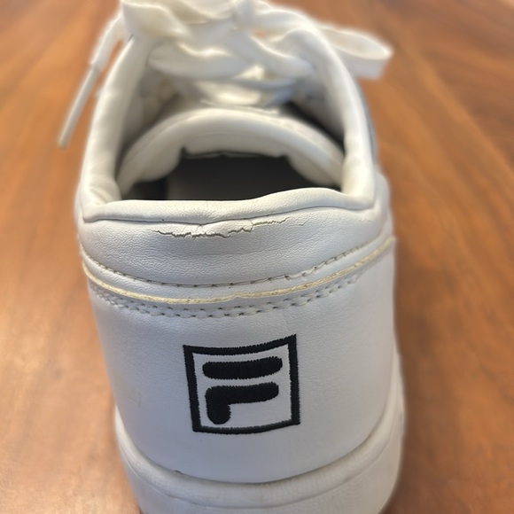 Women’s White Fila  Sneakers - Picture 9 of 10